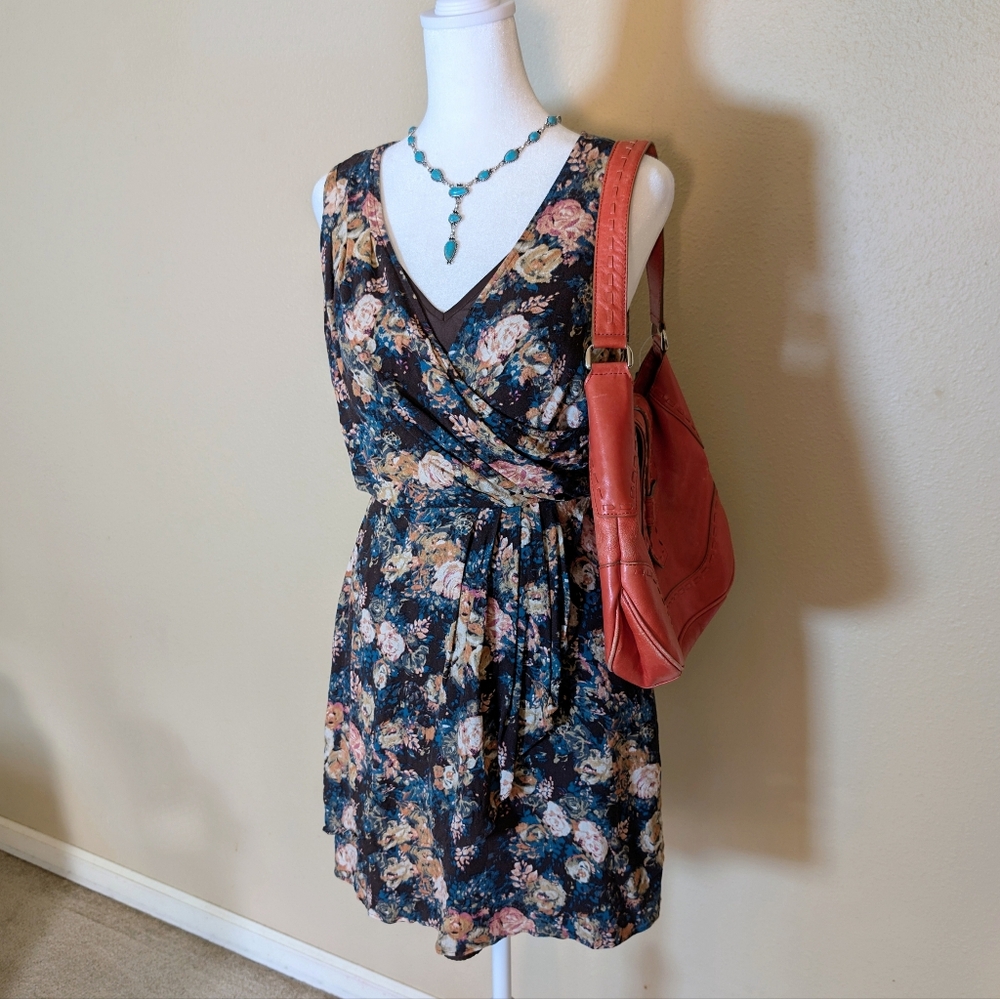 Forever 21 Contemporary Floral Mini Dress